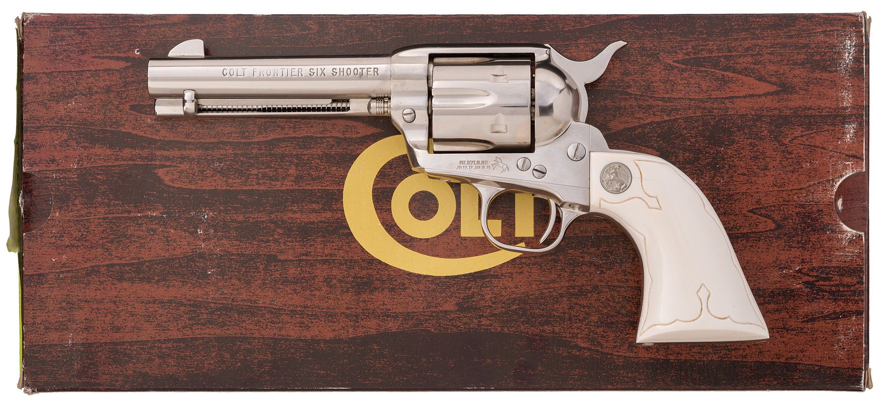 Boxed Colt Collector Special Edition Single Action Army Revolver Rock Island Auction 8935