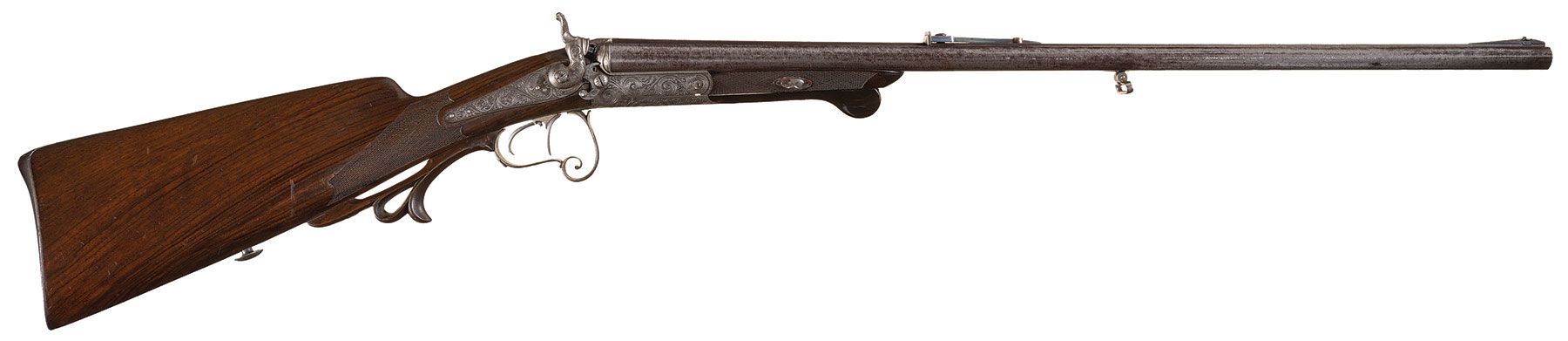when was the double barrel shotgun invented - Ilustrasi 2