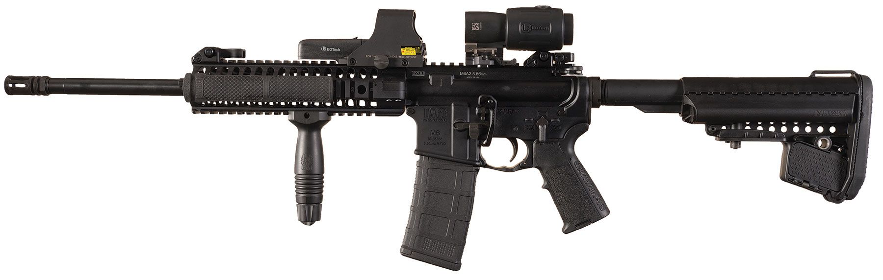 LWRC M6A2 Semi-Automatic Carbine with Optical Sight | Rock Island Auction