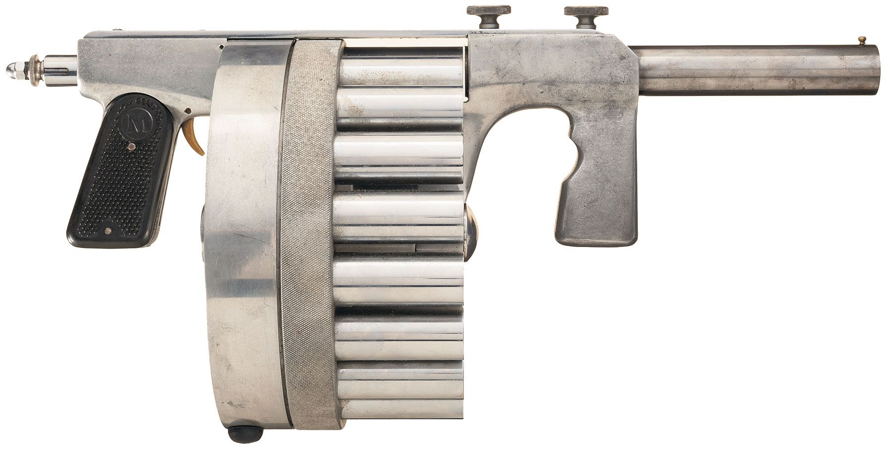 Scarce Manville Gun 26.5mm Tear Gas Launcher with Case Rock Island