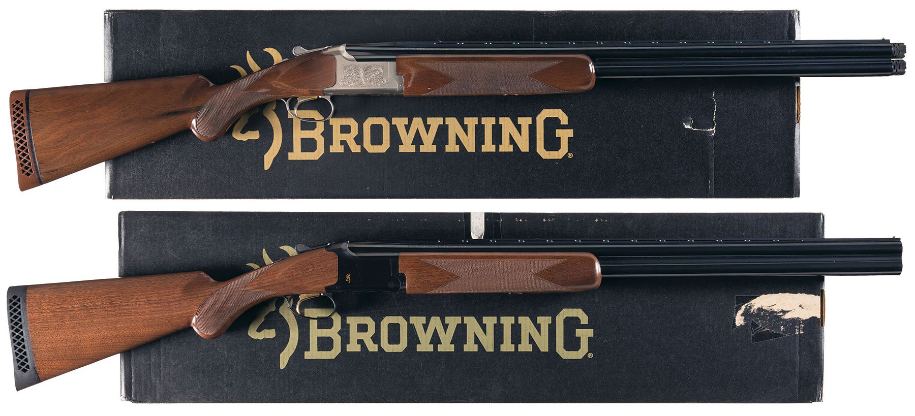 Two Boxed Browning Over/Under Shotguns Rock Island Auction