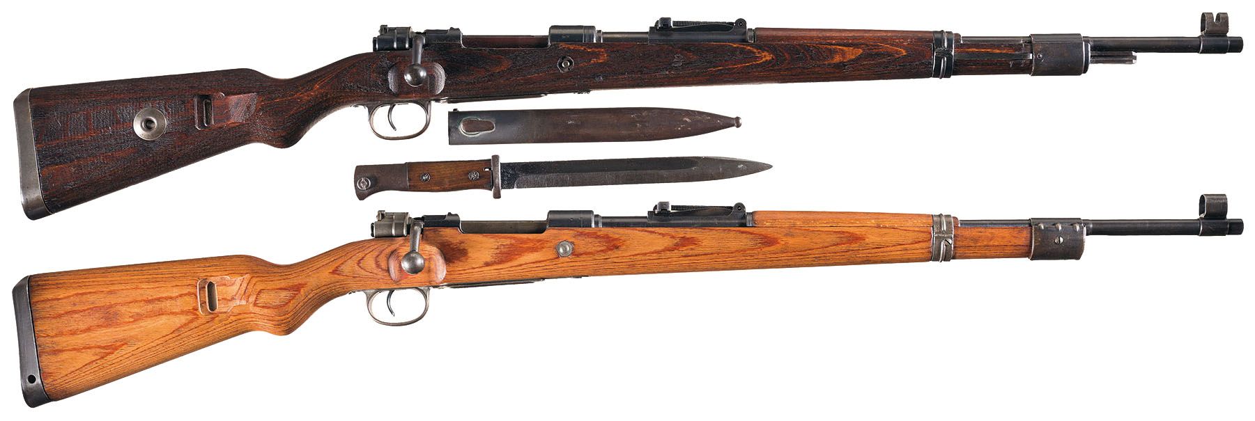 Collector's Lot of Two World War II 98K Bolt Action Rifles | Rock