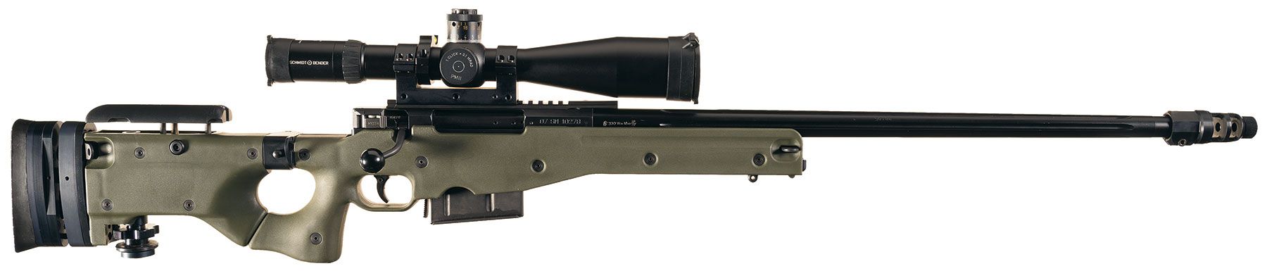 Accuracy International Super Magnum Bolt Action Sniper Rifle | Rock Island Auction