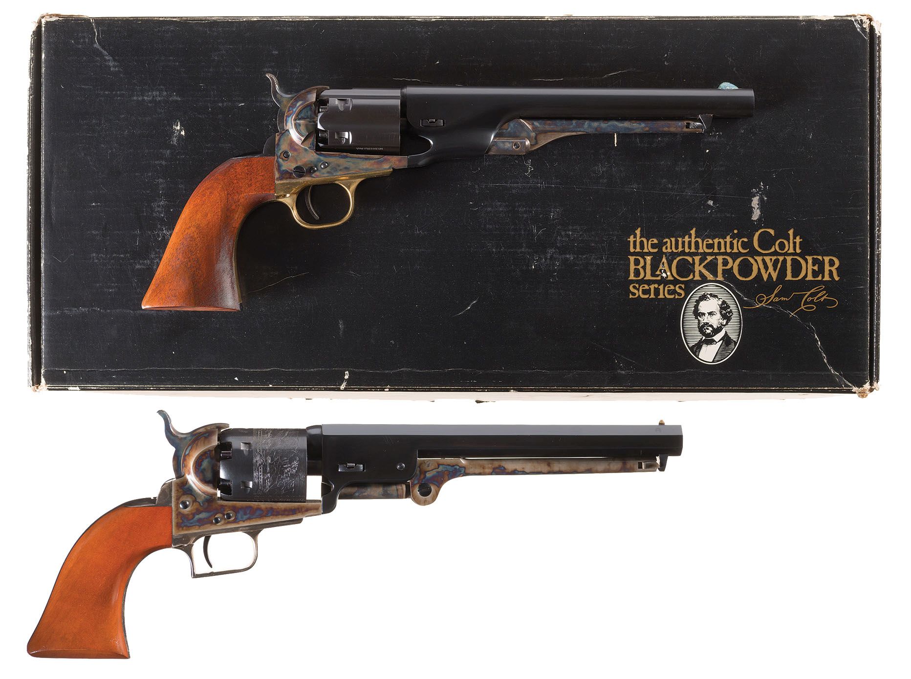Powder Series Two Colt Black Powder Series Percussion Revolvers | Rock Island Auction