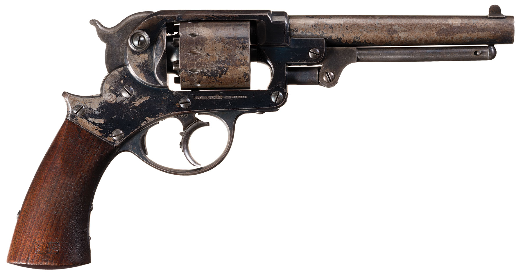 U.S. Star Model 1858 Army Double Action Percussion Revolver | Rock ...