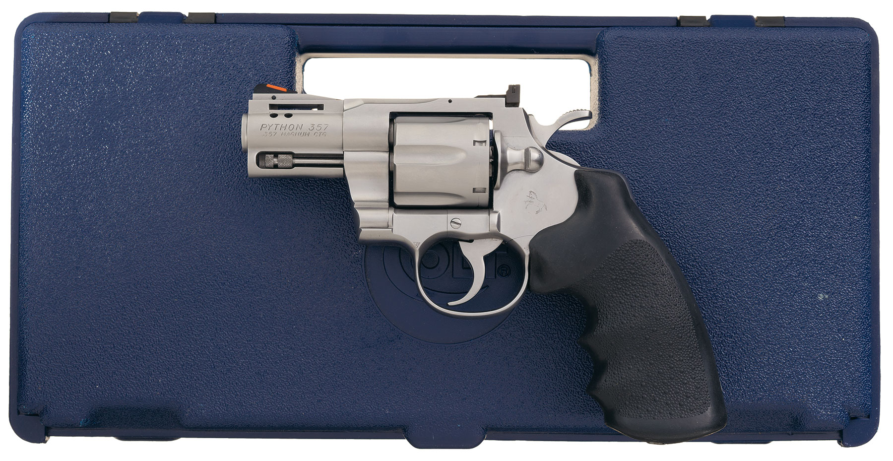Colt Python Revolver with Desirable 2 1/2 inch Ported Barrel | Rock ...