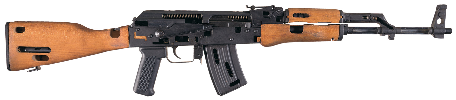 Romarm SA/CUGIR WASR-10 Cut-Away Semi-Automatic Rifle | Rock Island Auction