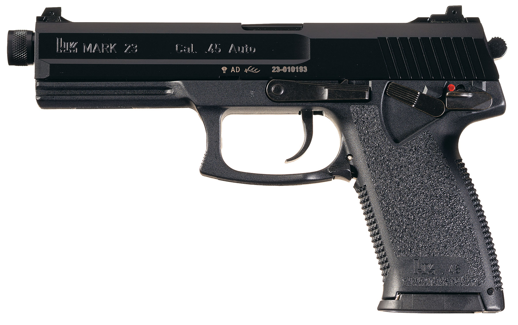 Heckler & Koch Mark 23 Semi-Automatic Pistol with Case | Rock Island ...