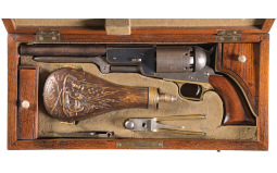 Cased Colt Model Colt Civilian Walker Revolver