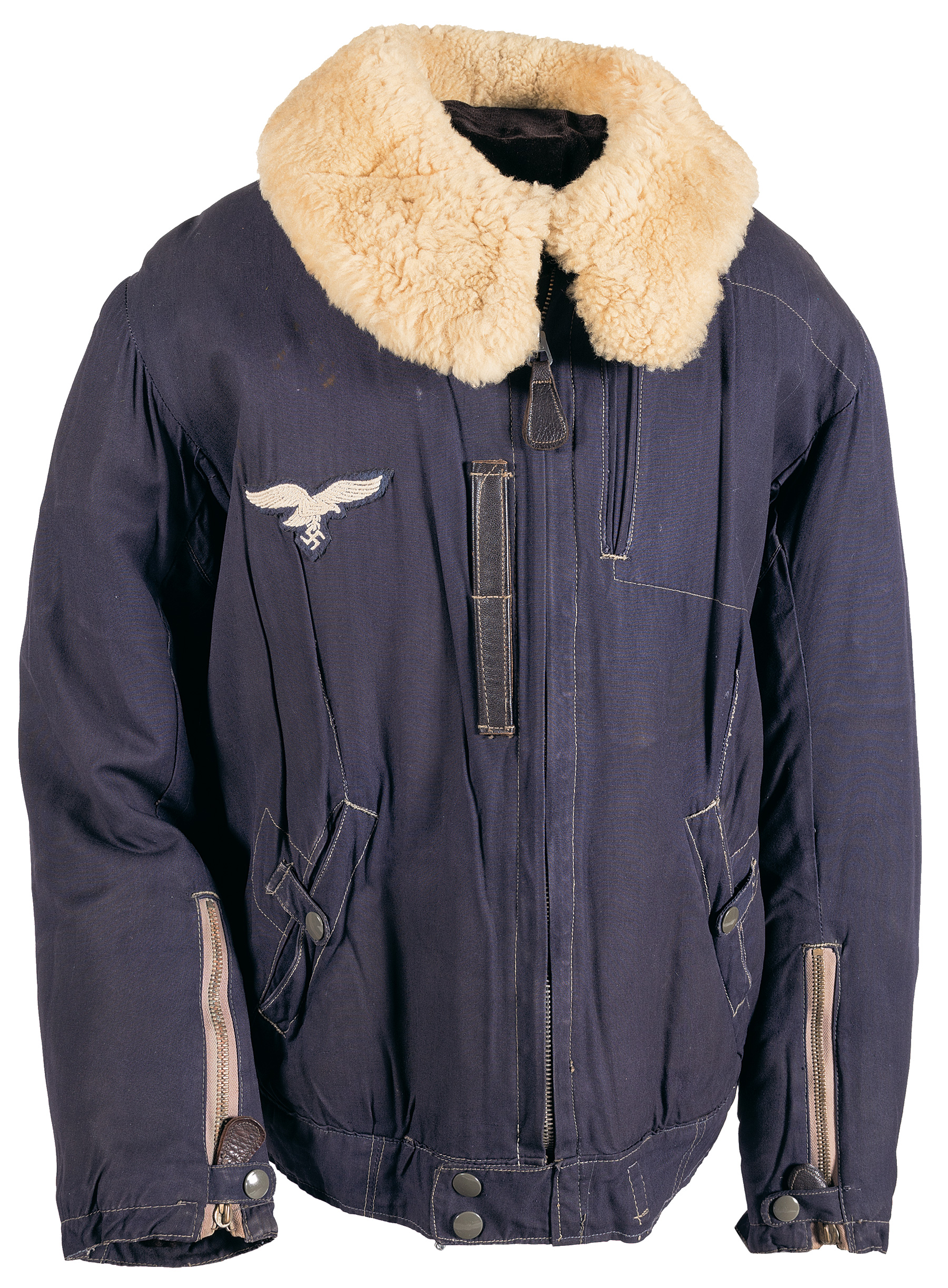 Fine Fur-Lined Luftwaffe Flight Jacket | Rock Island Auction