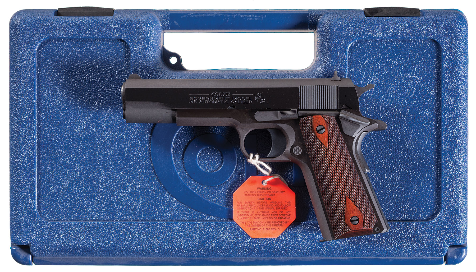 Colt Government Model Semi-Automatic Pistol with Case | Rock Island Auction