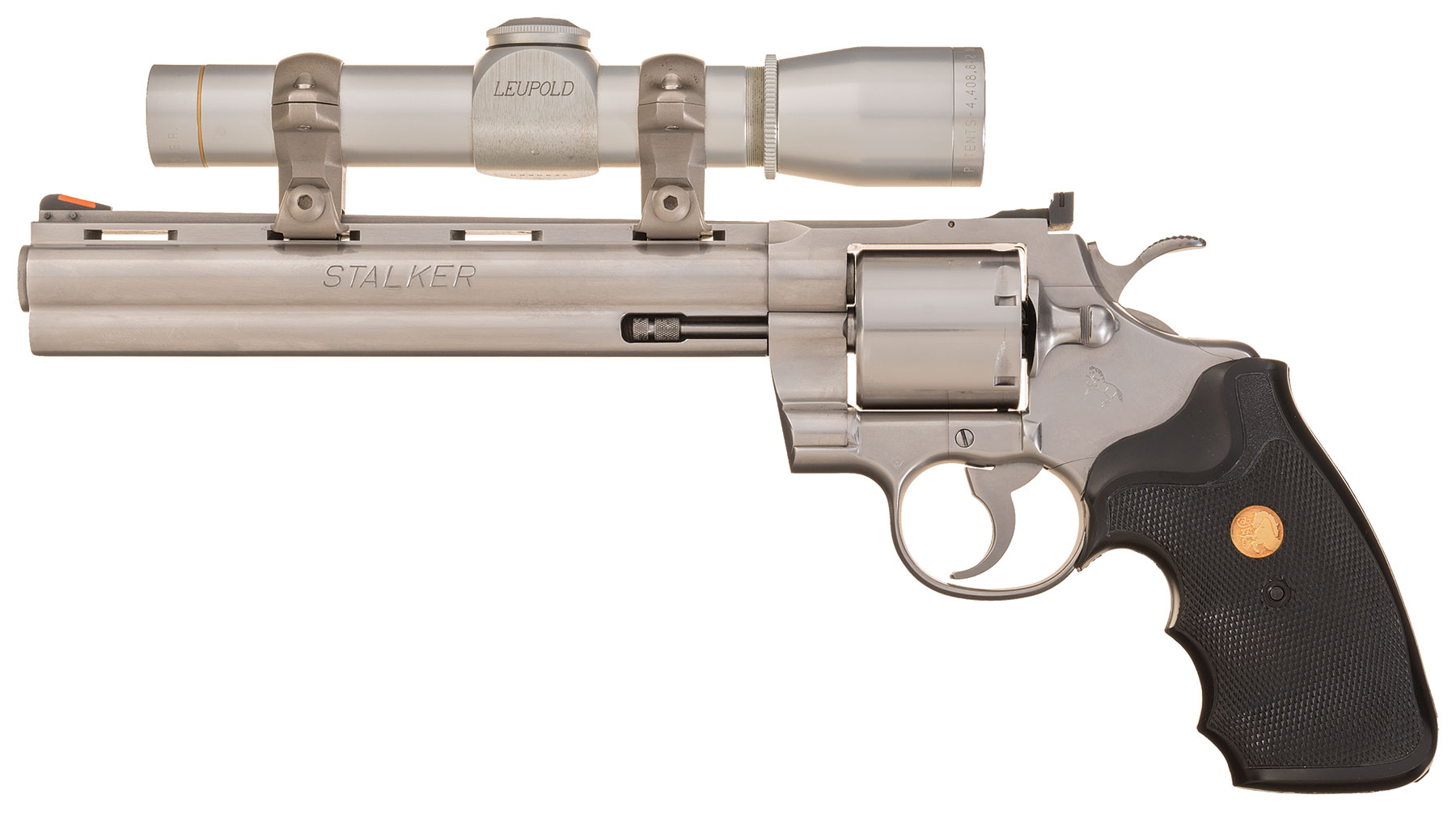 Very Rare Colt Stalker Revolver with Box, Scope, and Holster | Rock ...