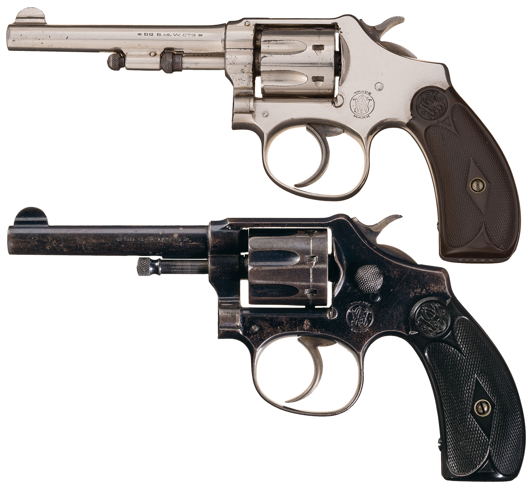 Two Smith & Wesson .22 Ladysmith Double Action Revolvers | Rock Island ...