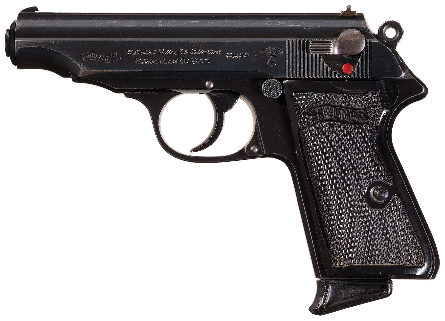 Walther PP Pistol w/NSKK Slide and Holster | Rock Island Auction