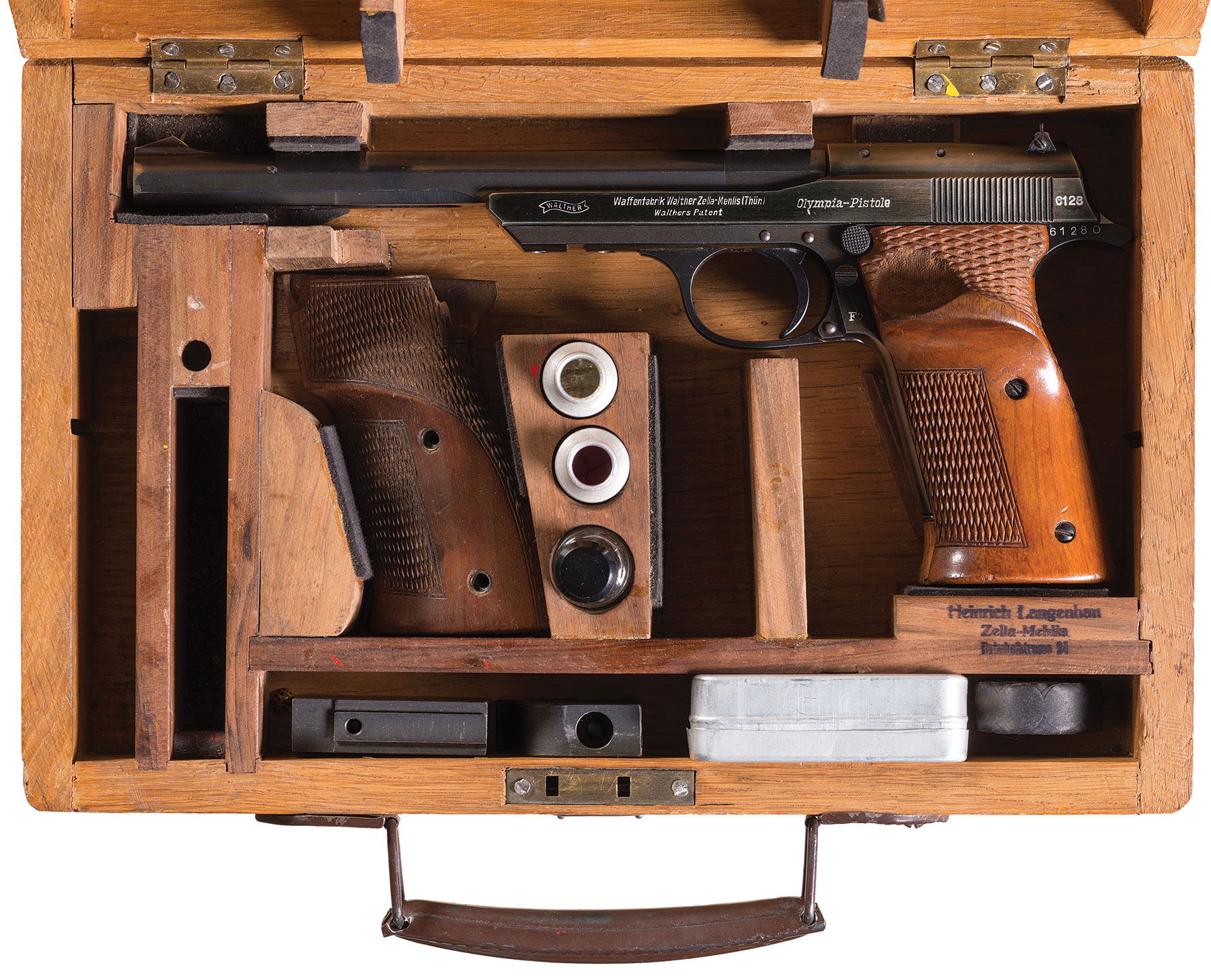 Walther Olympia Pistol 22 KURZ (Short) | Rock Island Auction
