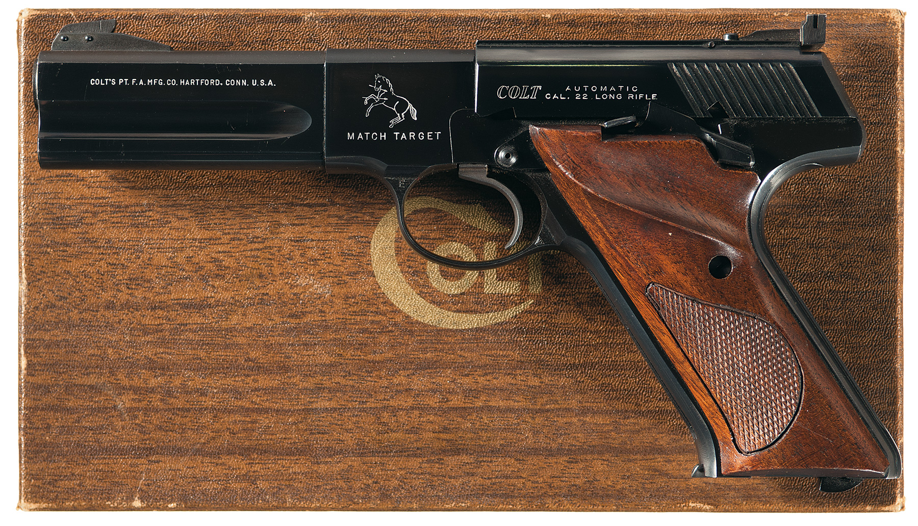 Colt Match Target Pistol 22 LR Rock Island Auction