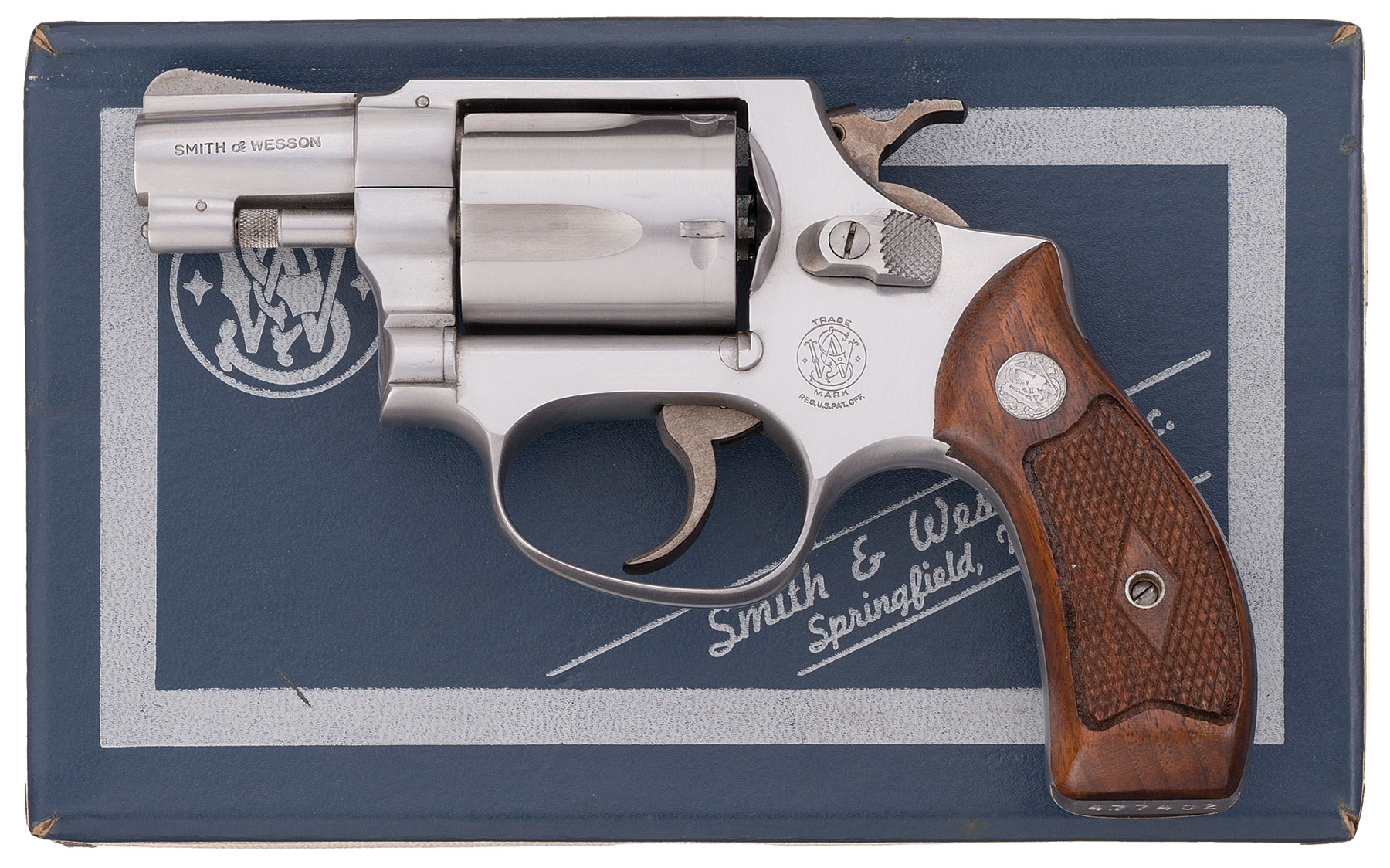 Early Smith & Wesson Model 60 .38 Chiefs Special Stainless.
