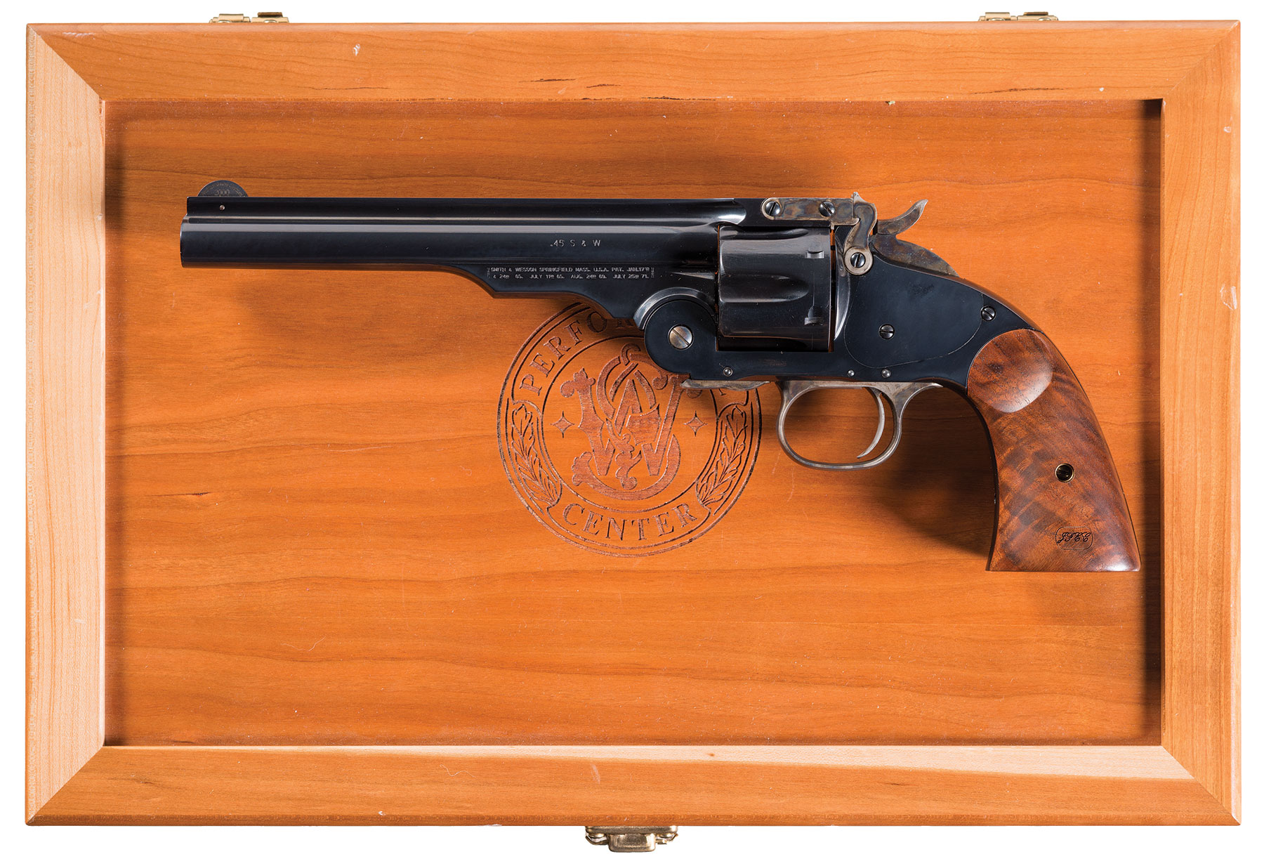 Cased S&W Performance Center Model 3 Schofield 2000 Revolver