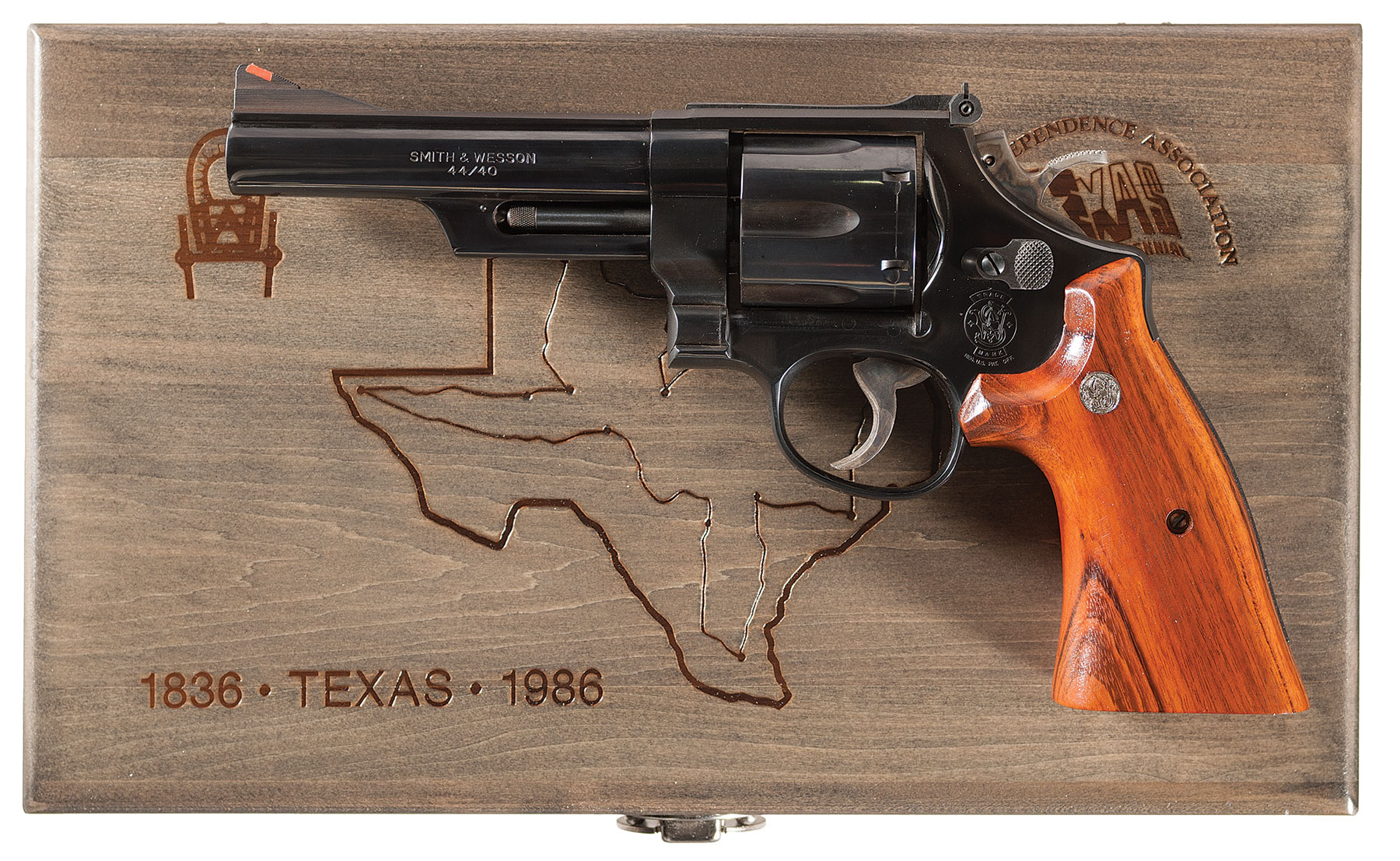 Smith & Wesson Texas Wagon Train 150th Anniversary with Case