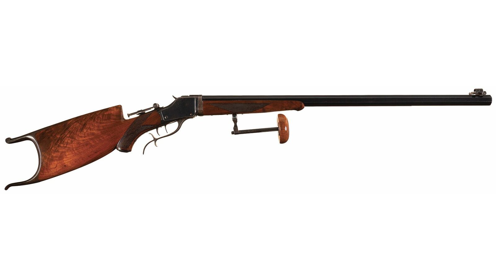 Winchester Model 1885 High Wall Schuetzen Rifle with Letter | Rock ...