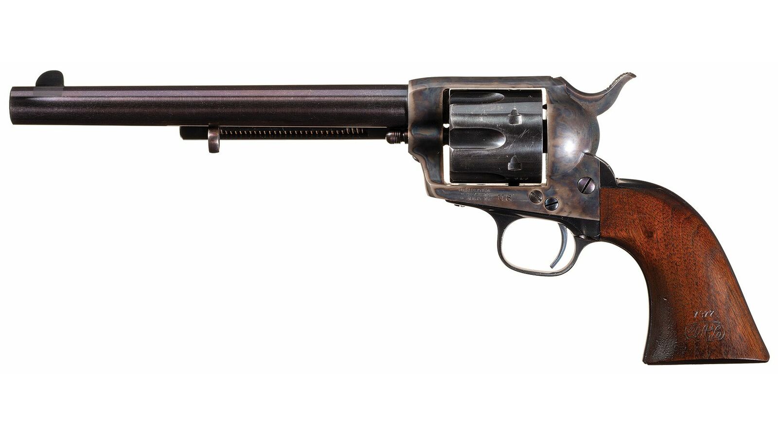 U.S. Stamped Colt Cavalry Model Single Action Army Revolver | Rock 