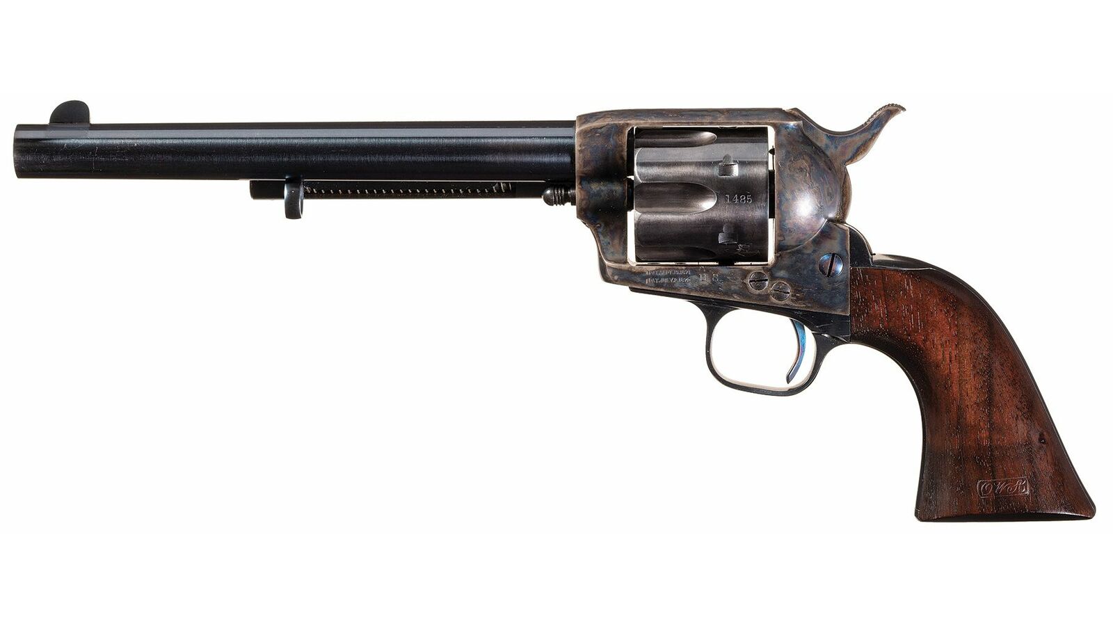 Attractive Restored Blackpowder Colt Single Action Army Revolver | Rock ...