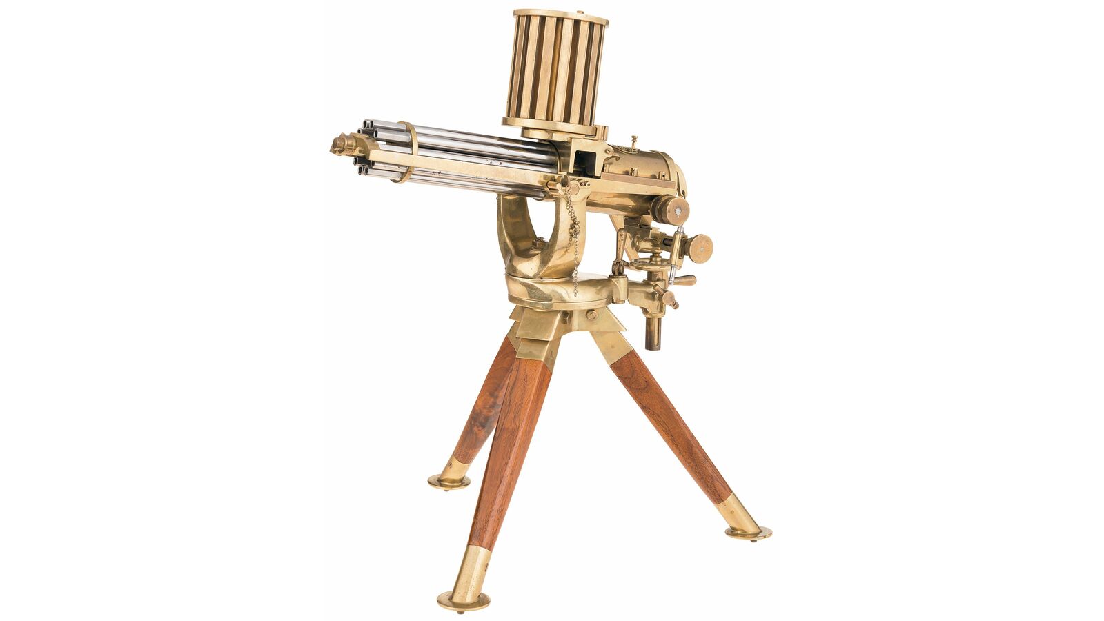 Furr 1874 Gatling gun Rock Island Auction