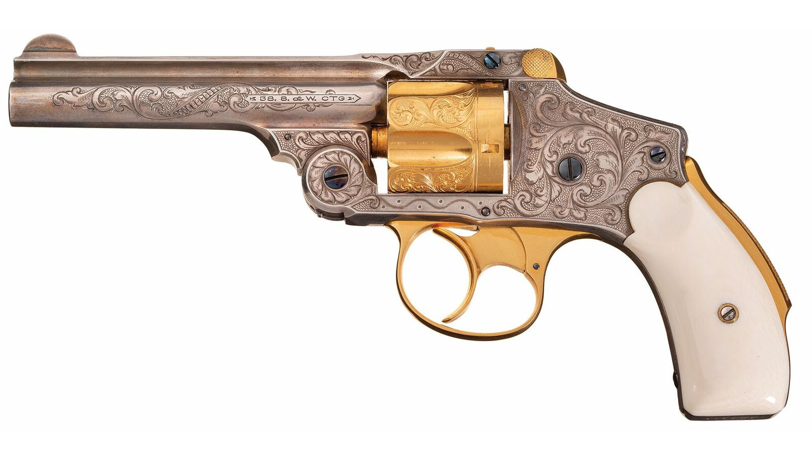 Smith & Wesson - 38 Safety Hammerless Exhibition Quality | Rock