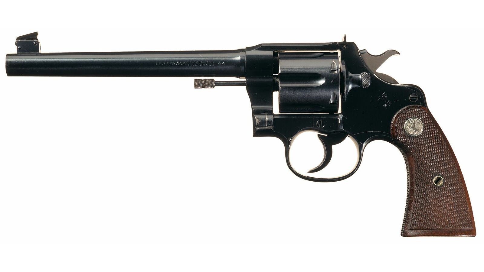 Lot 1671: Colt New Service 44 Russian/S&W Special RevolverLot 1671: Colt New Service 44 Russian/S&W Special Revolver