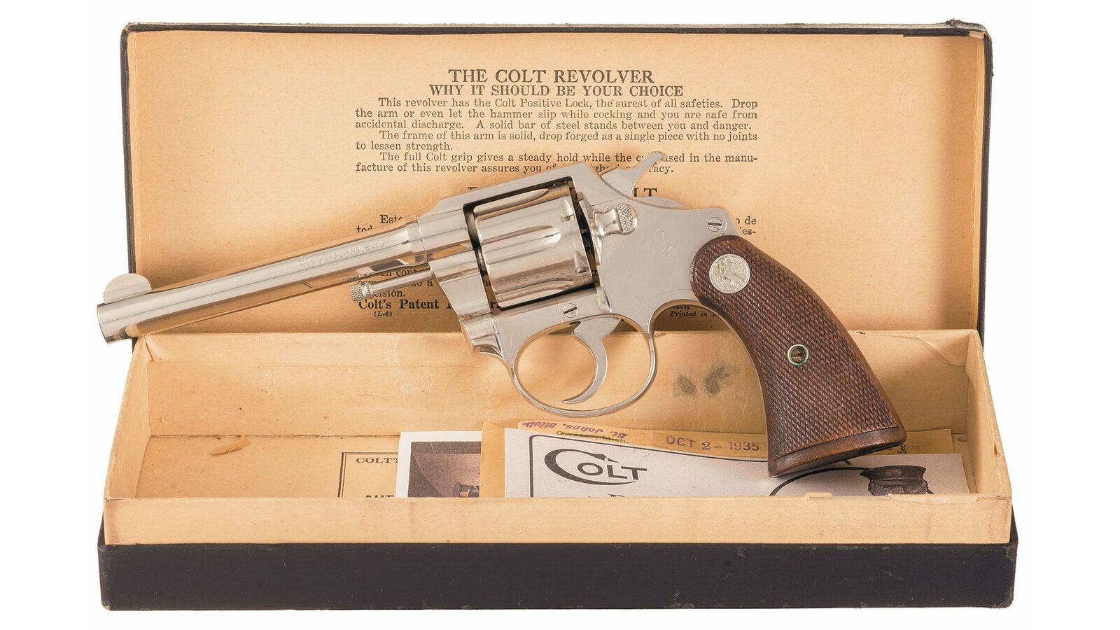 Colt Police Positive .32 Double Action Revolver with Box | Rock Island ...