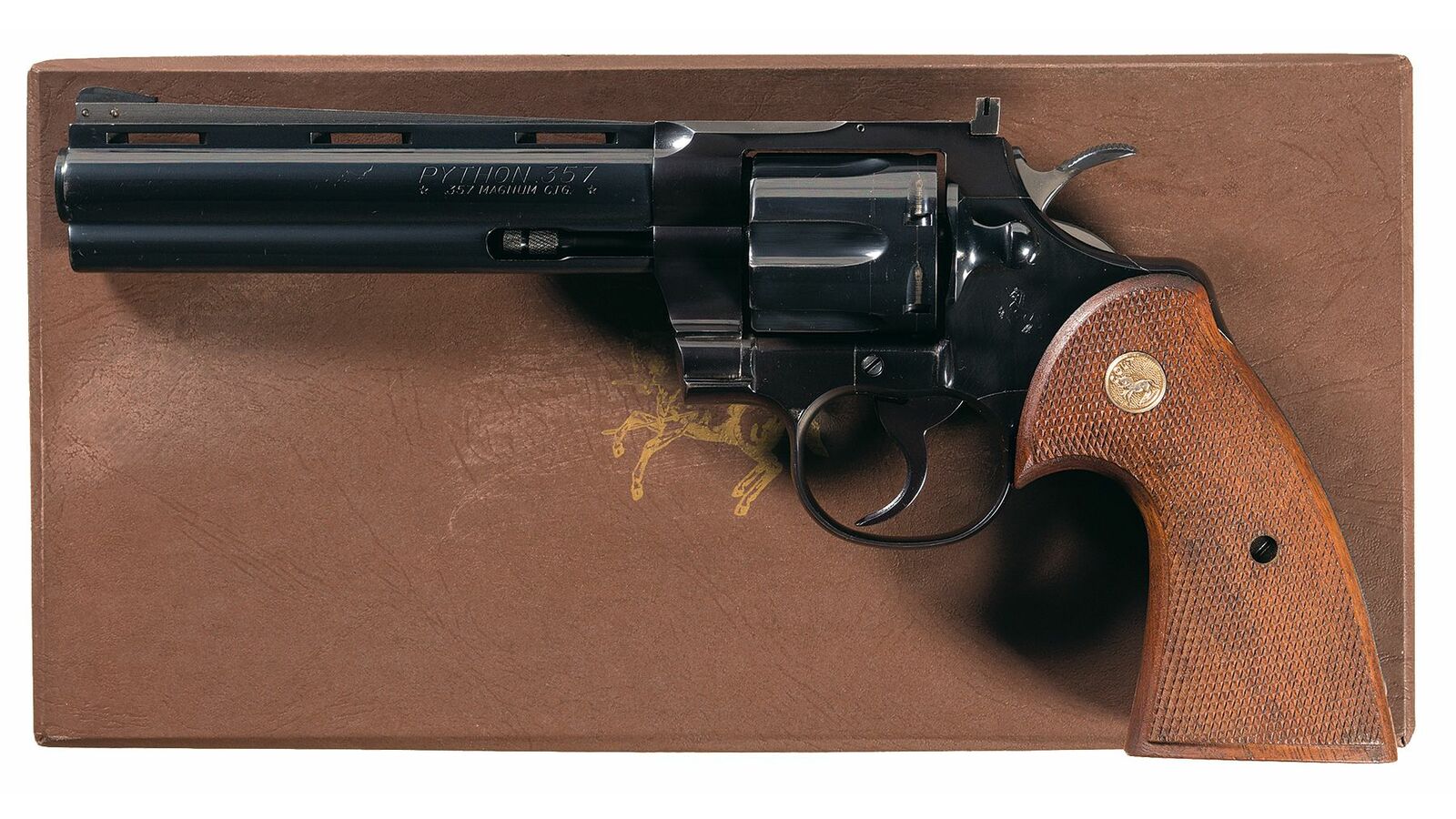 Rare First Year Production Serial Number 230 Colt Python | Rock Island ...