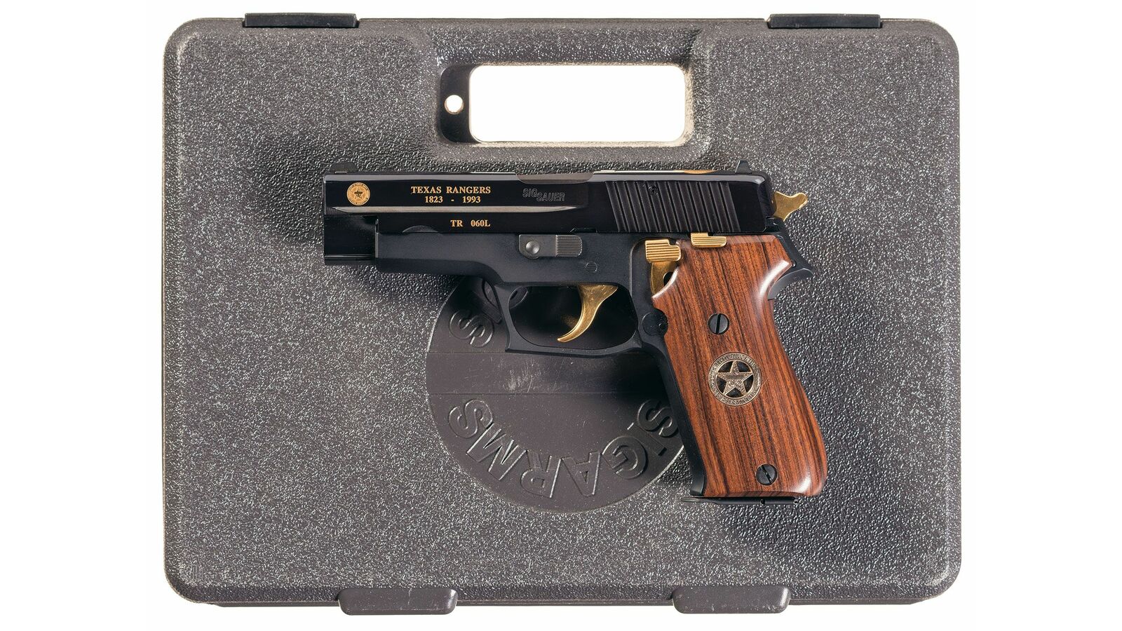 SIG Sauer Model P220 Texas Rangers 170th Anniversary Pistol | Rock