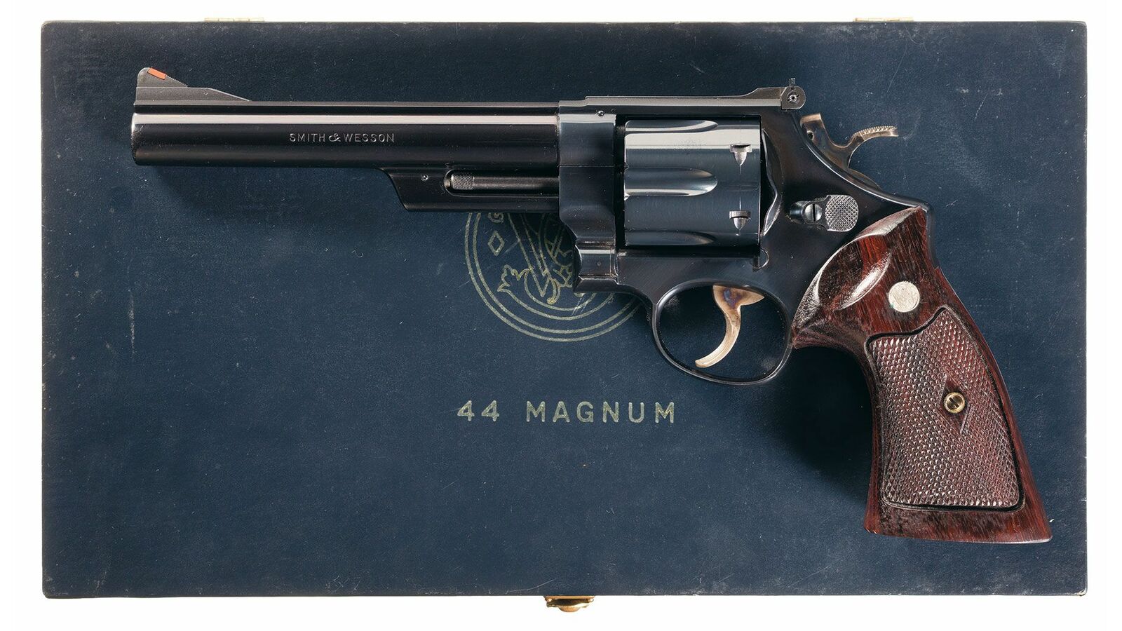 S&W .44 Magnum Pre-Model 29 Revolver with Case | Rock Island