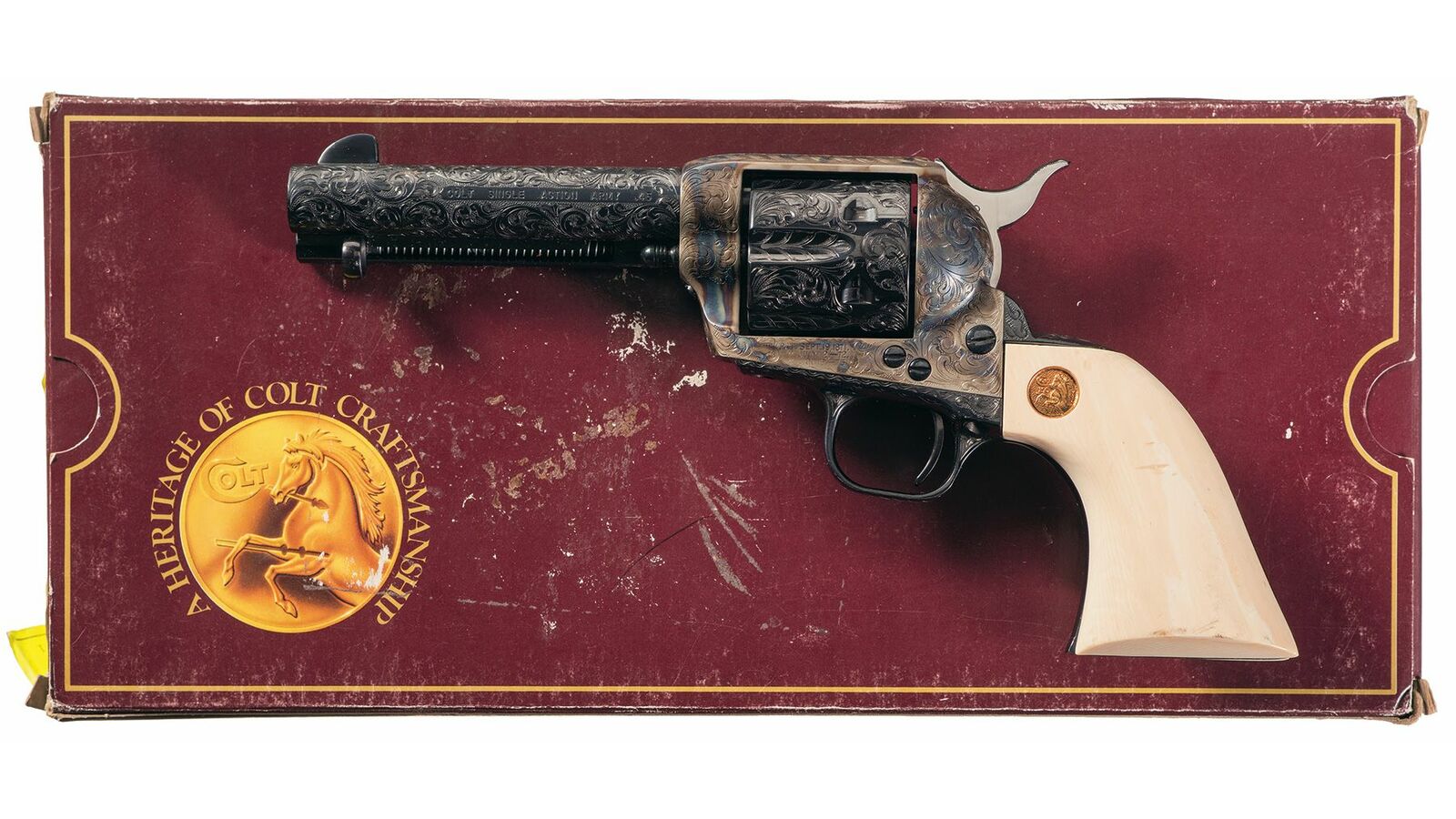 Class D Engraved Colt Single Action Army Revolver | Rock Island Auction