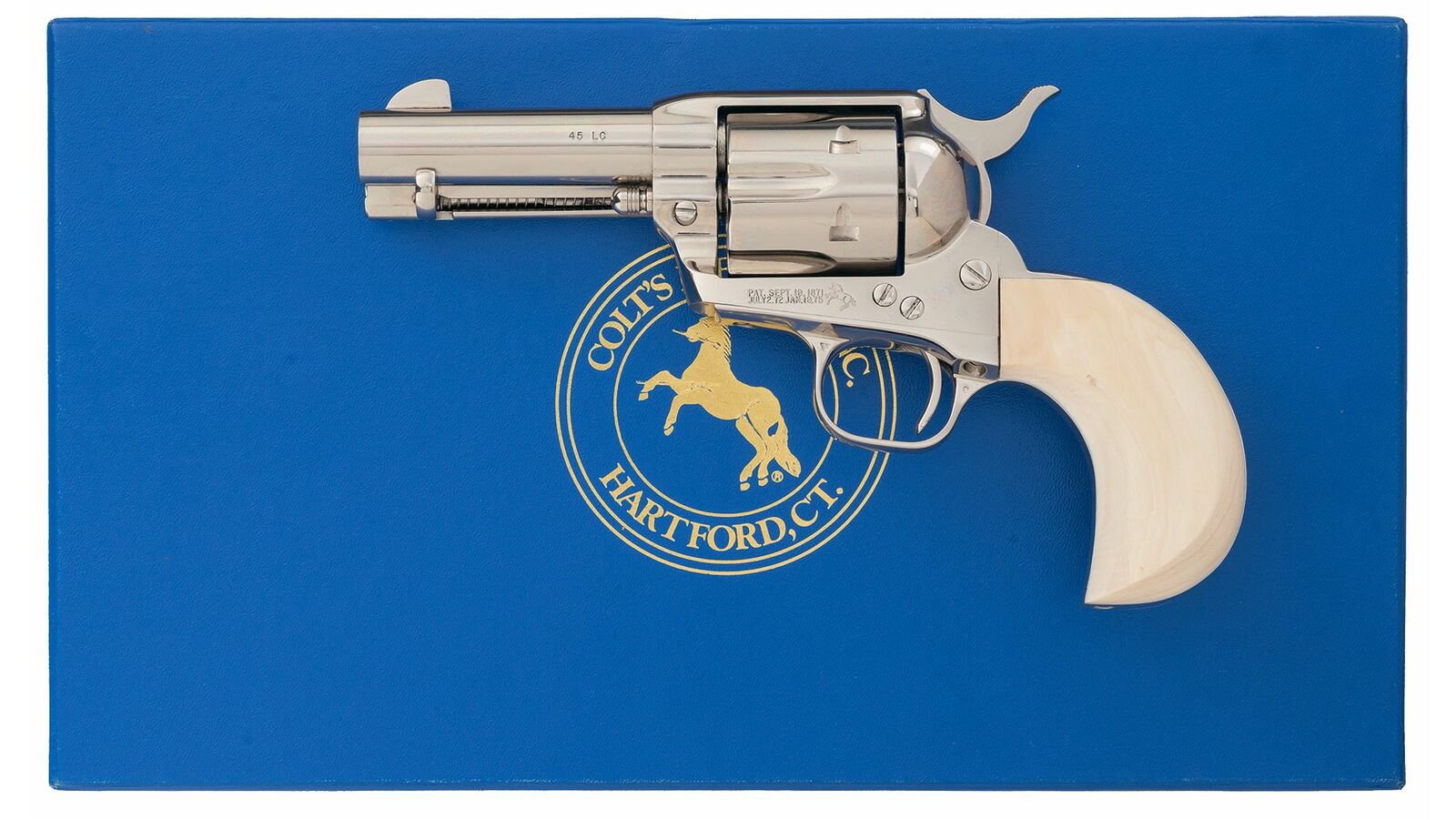 Birdshead Grip Colt Third Generation Single Action Army Revolver Rock