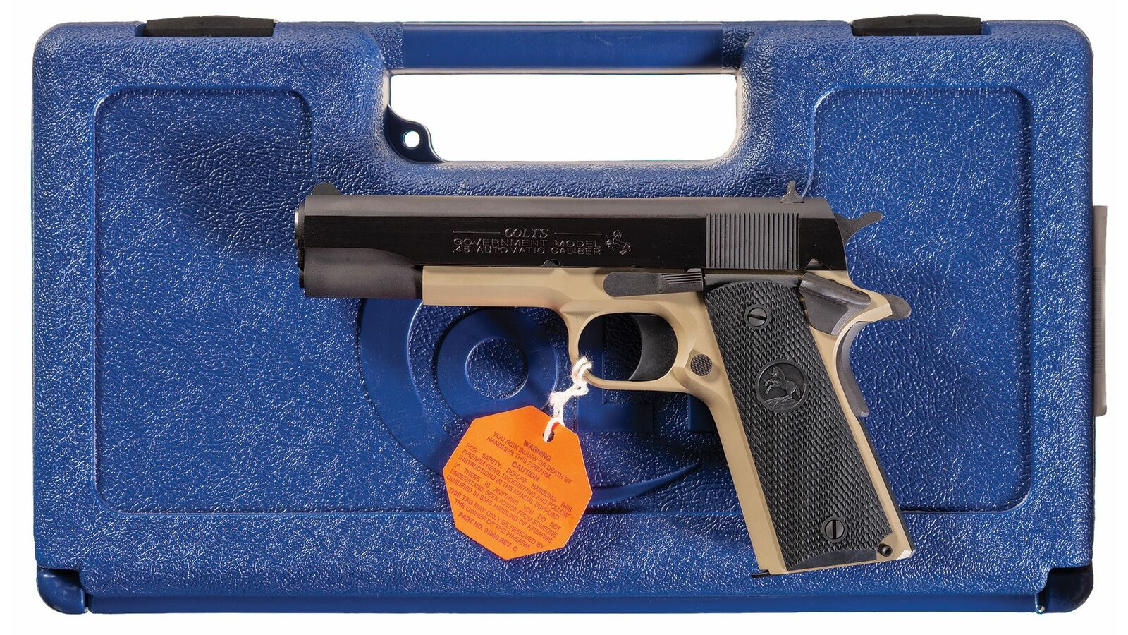 Colt Government Model Semi Automatic Pistol Rock Island Auction 3157