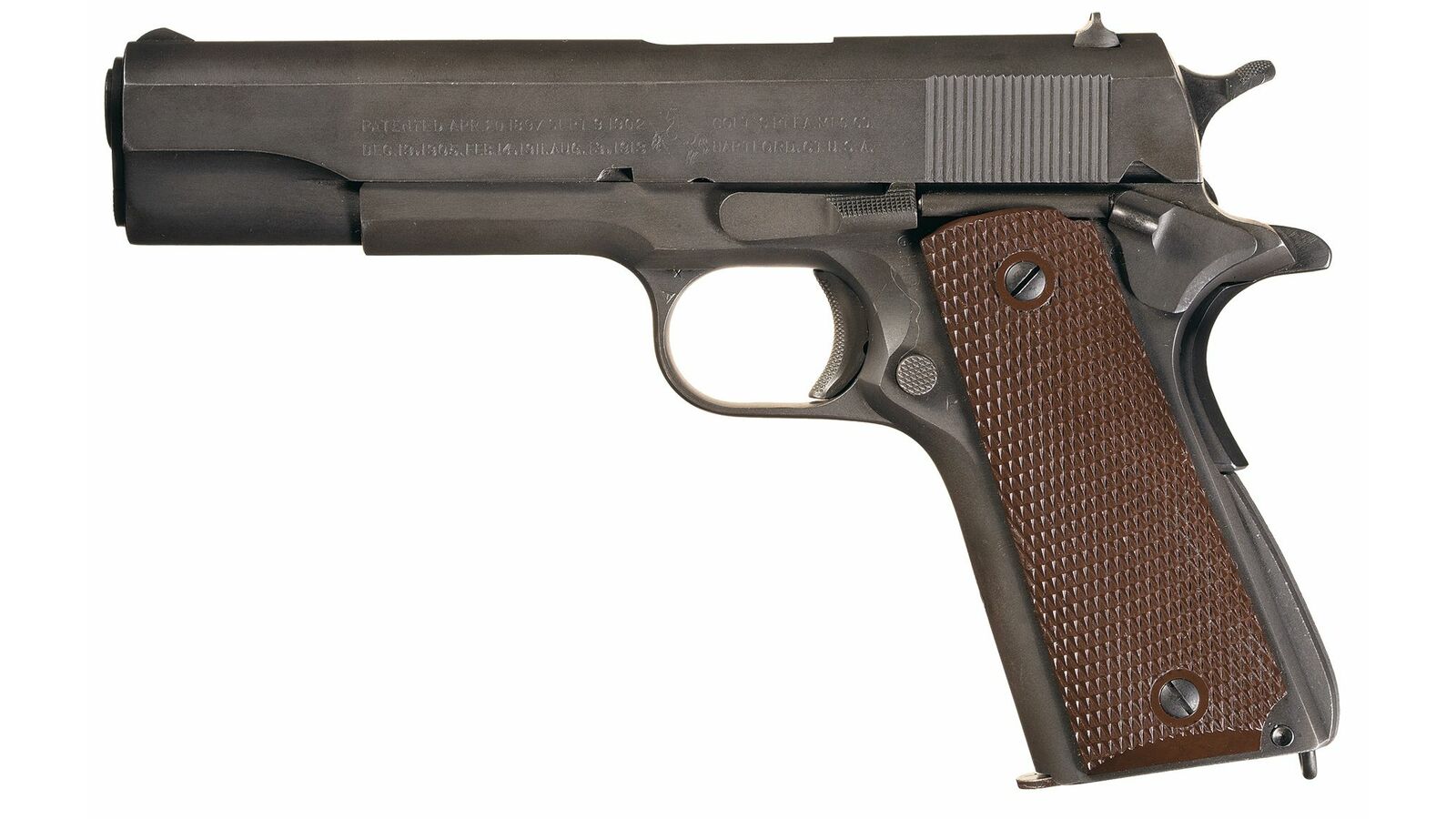Excellent U.S. Colt 1911A1 Pistol, with Inspection Letter