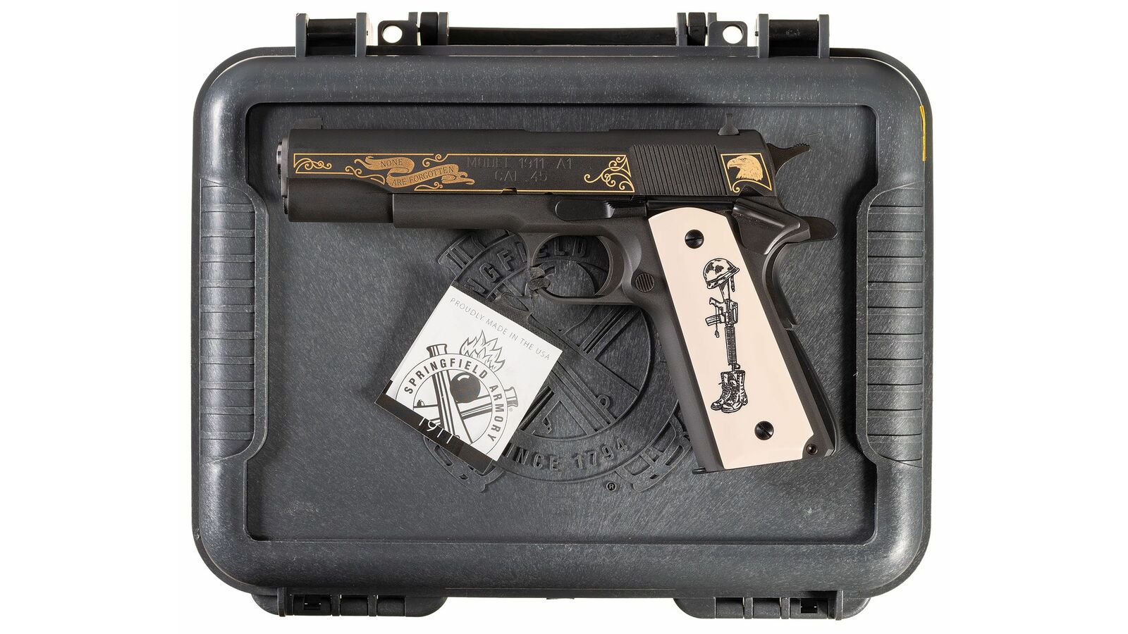 Springfield Armory 1911A1 Battlefield Cross Limited Edition | Rock