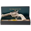Nickel Colt 2nd Gen Single Action Army with Pearl Grips | Rock