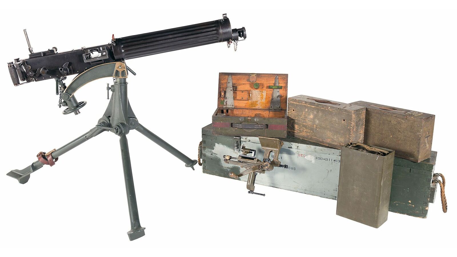 Vickers Rifle Colt Vickers Model 1915 Machine Gun | Rock Island Auction