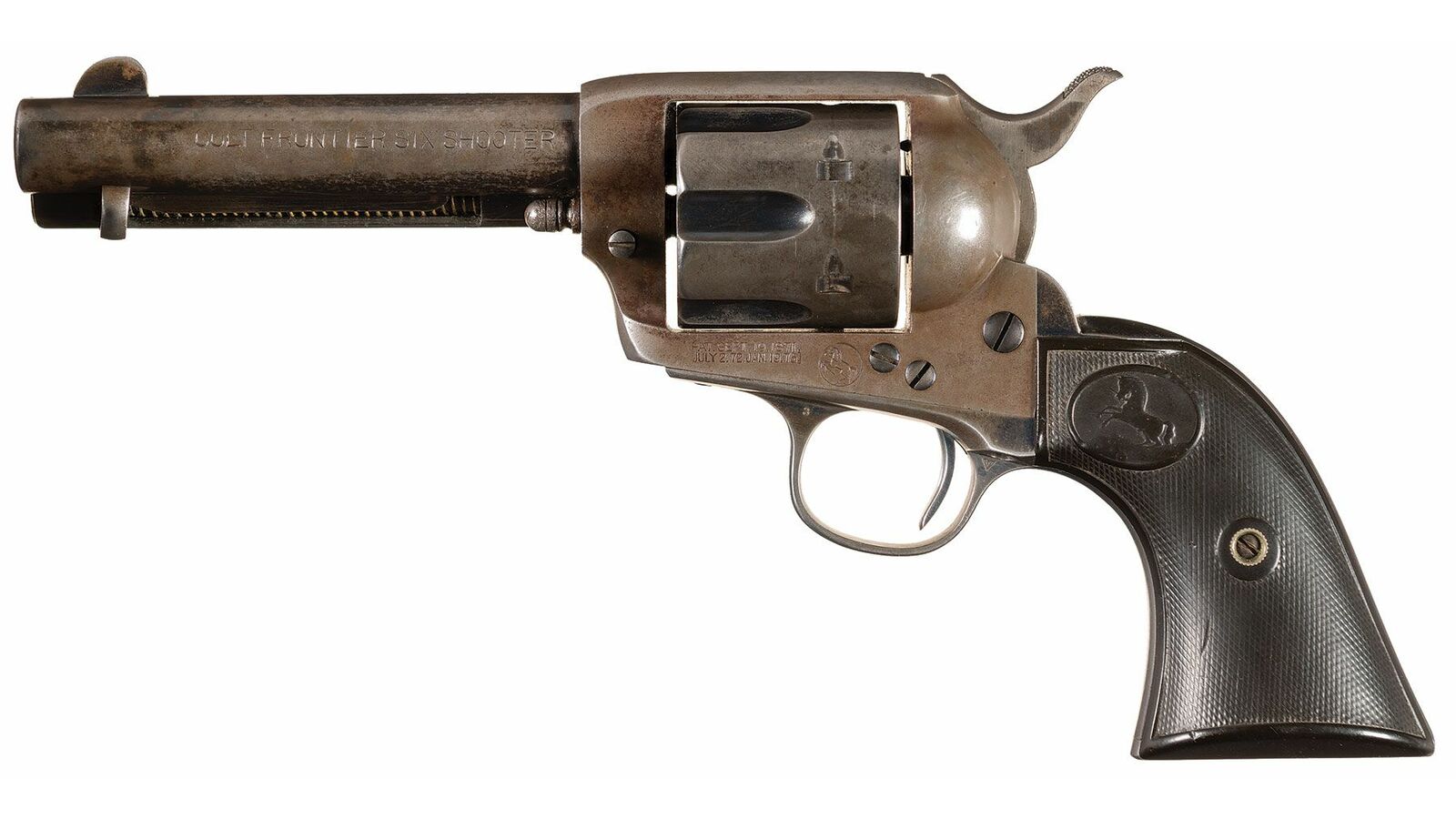 トイガン HUDSON COLT SAA 1st HW 829g Bounty SPG Pre-World War I Colt Frontier Six Shooter SAA Revolver