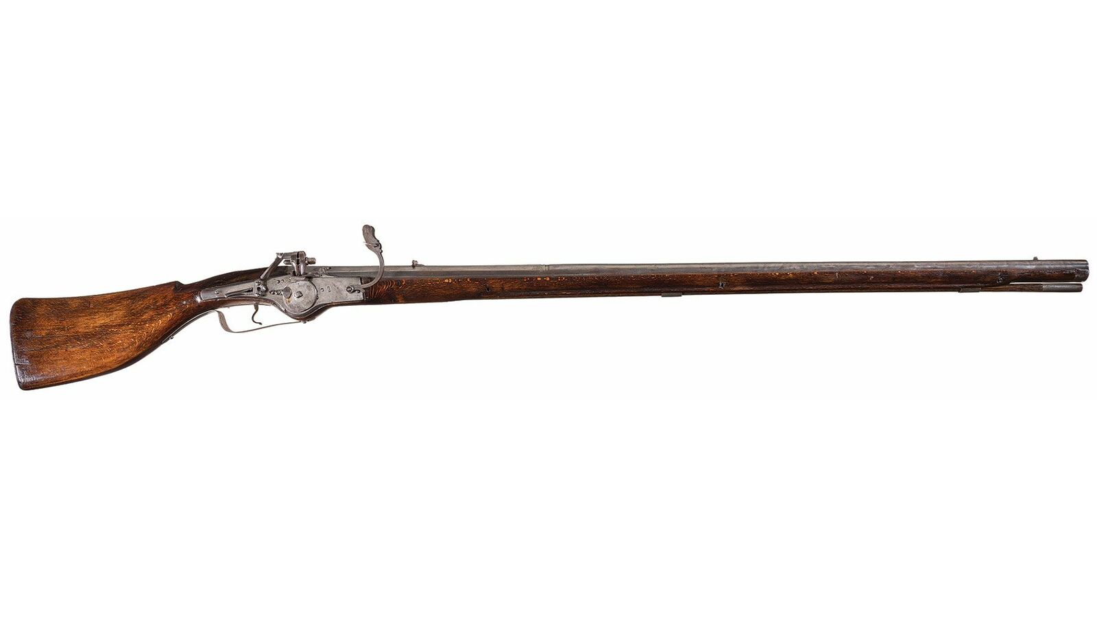 Combination Wheel Lock and Matchlock Musket Rock Island Auction
