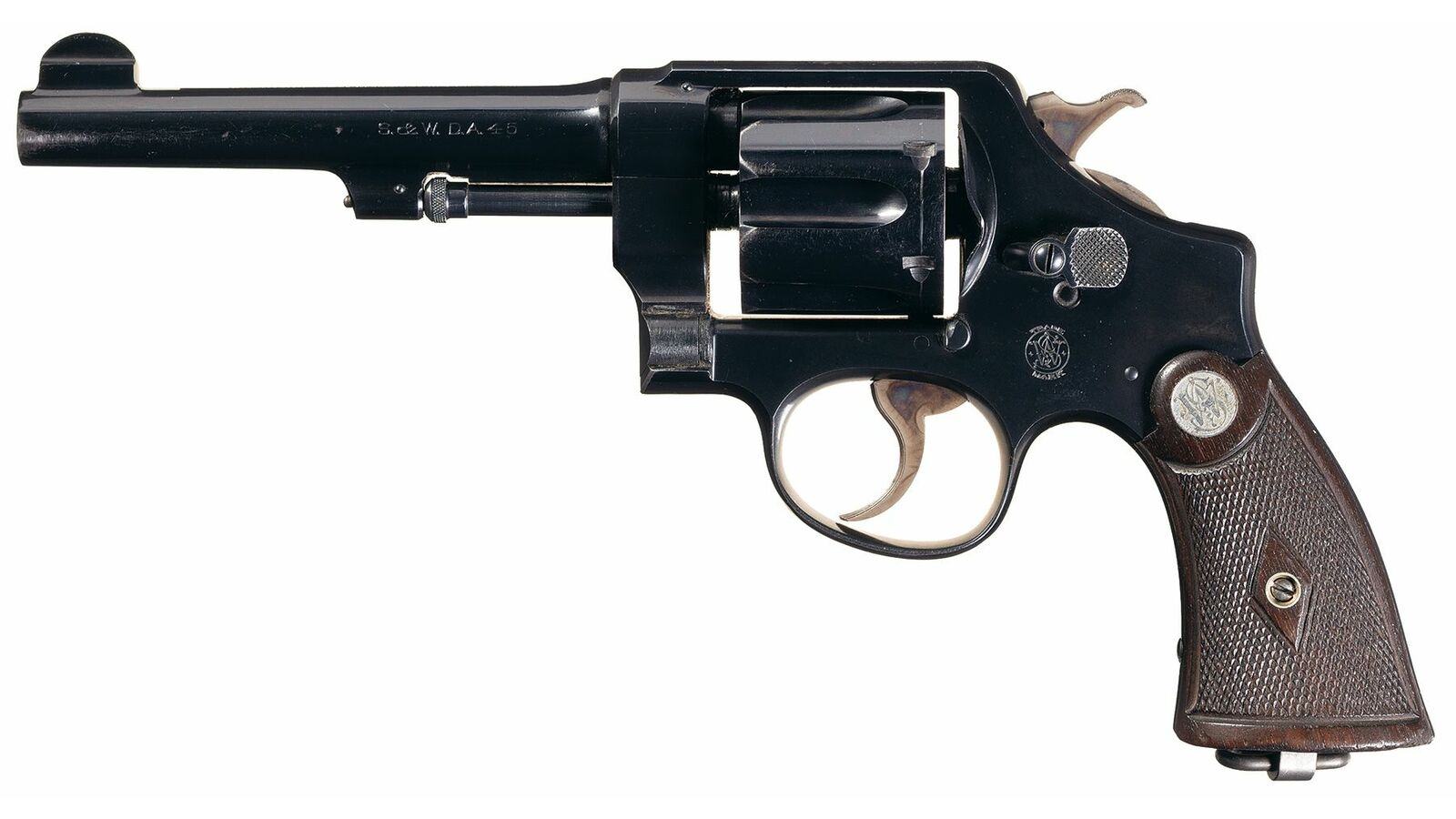 Smith & Wesson Commercial Model 1917 Double Action Revolver | Rock
