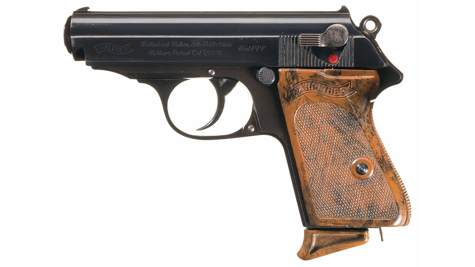 Walther Model Ppk Semi Automatic Pistol Rock Island Auction 6273