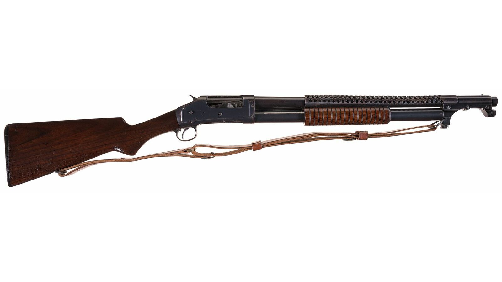 WWI U.S. Winchester Model 1897 Trench Shotgun.