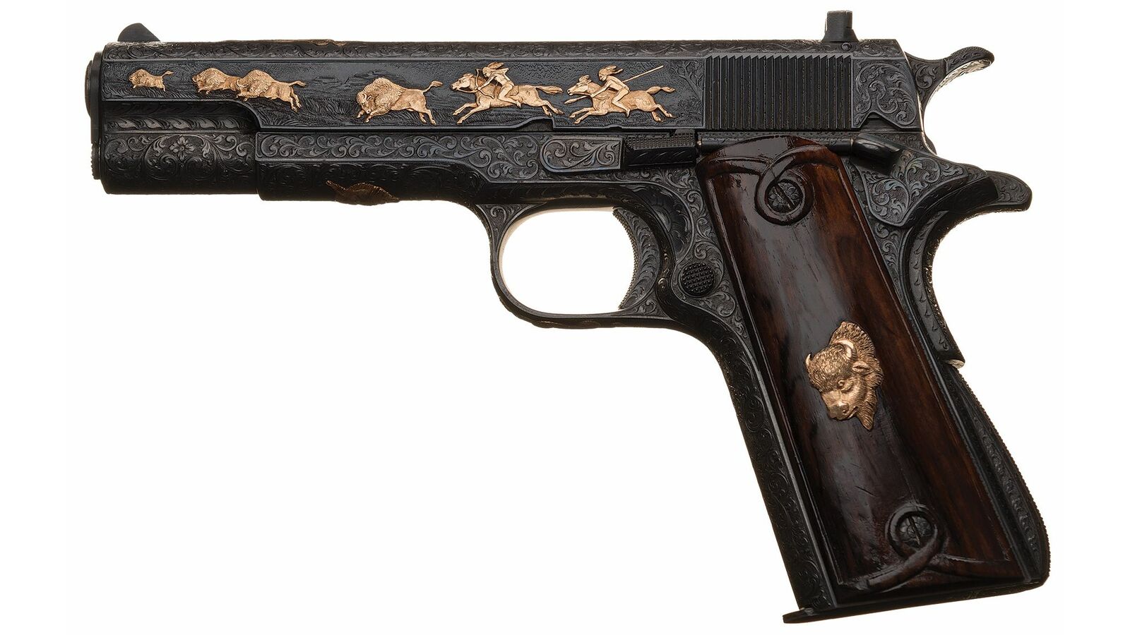 Colt Ace Pistol from the Sutherland Colt Collection Engraved