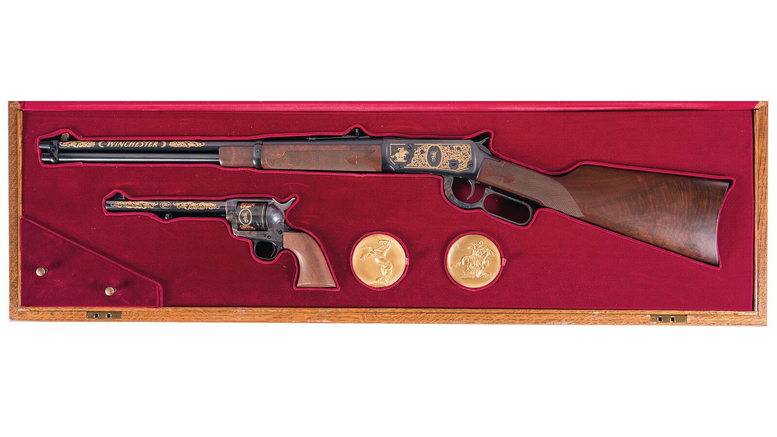 Cased Colt-Winchester Matched Set | Rock Island Auction