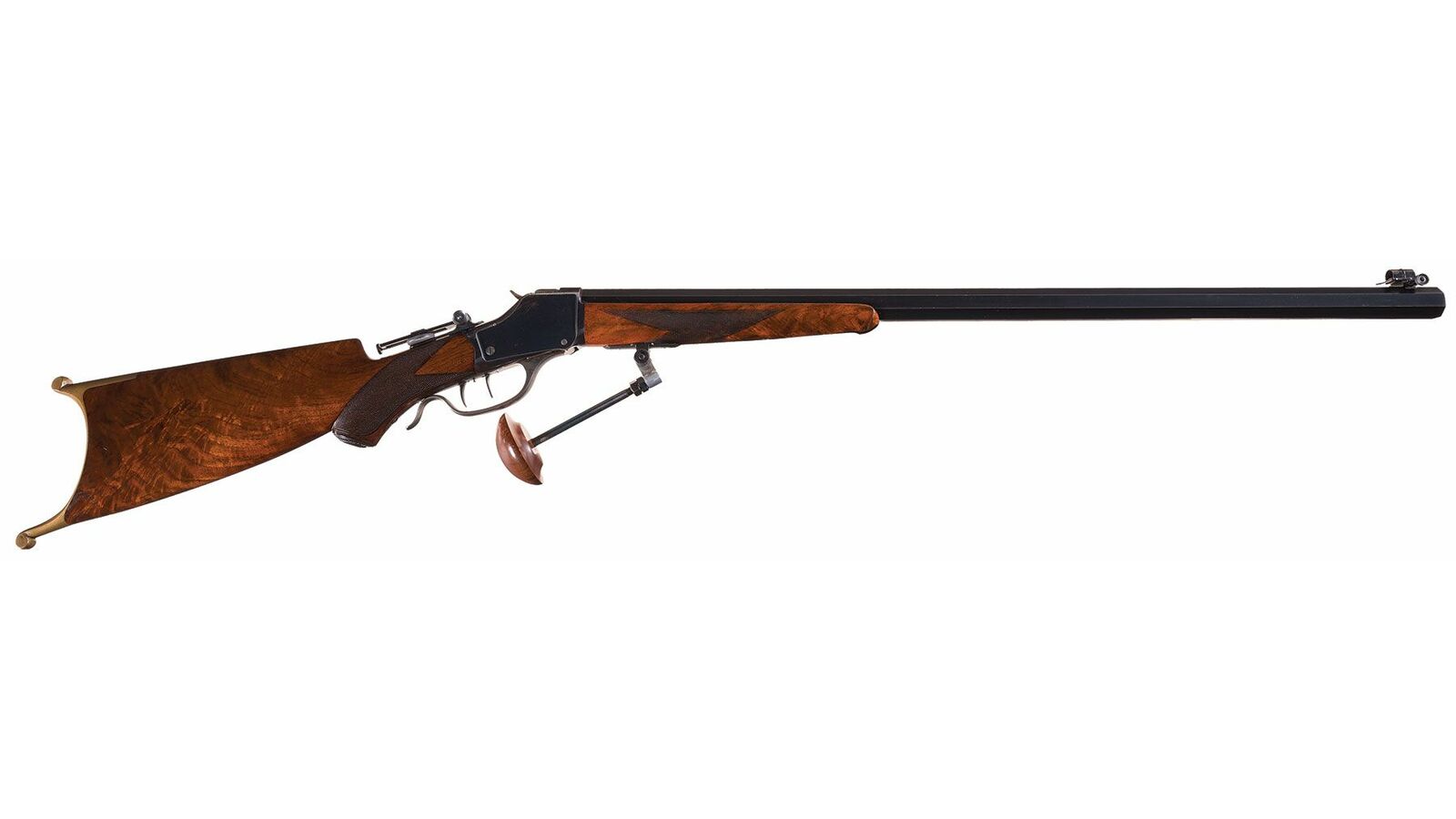 Winchester Model 1885 High Wall Schuetzen Rifle with Palm Rest | Rock ...