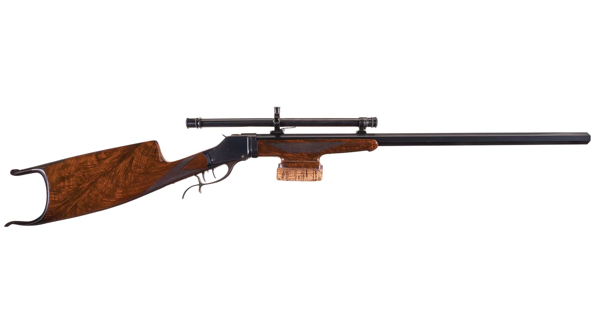 Winchester Model 1885 High Wall Schuetzen Rifle with A5 Scope | Rock ...