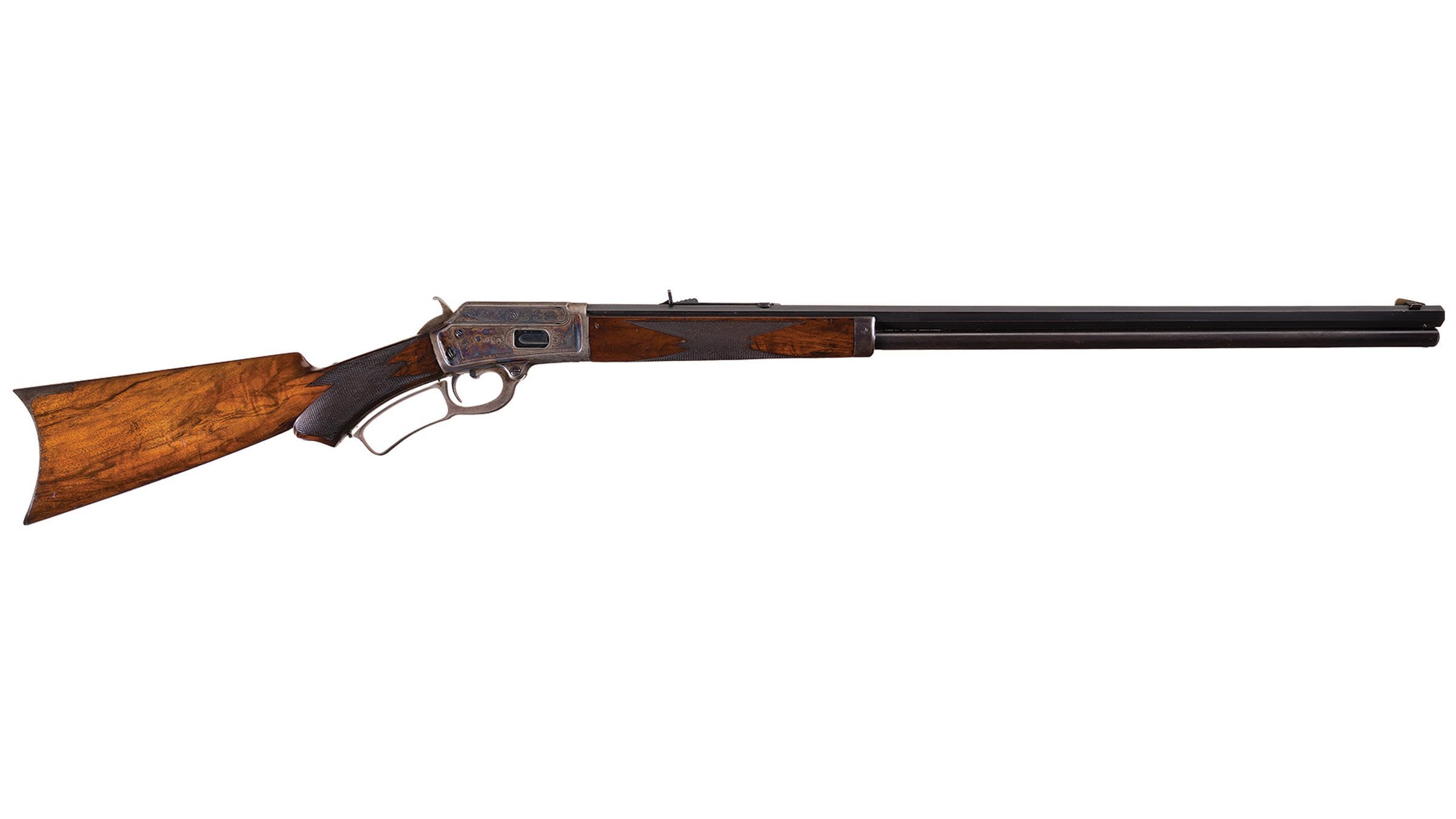 Factory Engraved Marlin Deluxe Model 1889 Lever Action Rifle | Rock ...